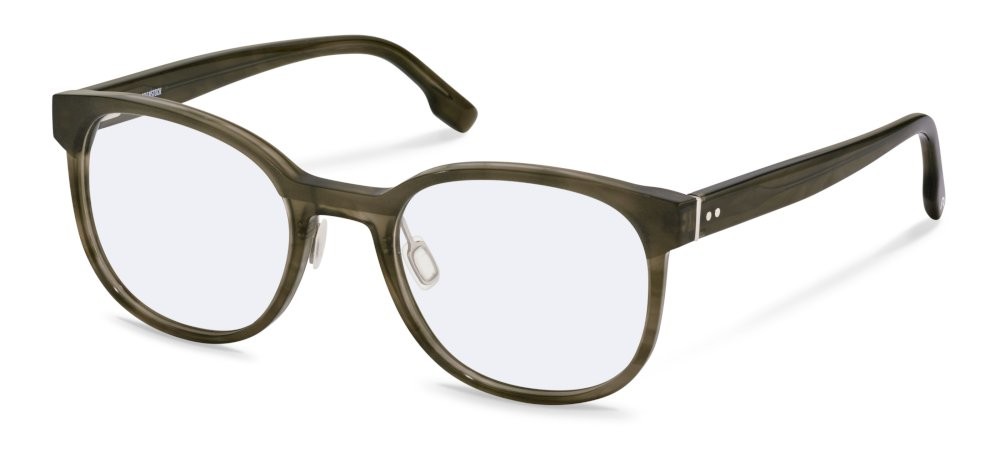 Eyeglasses Rodenstock R5373 (C000) color olive structured 