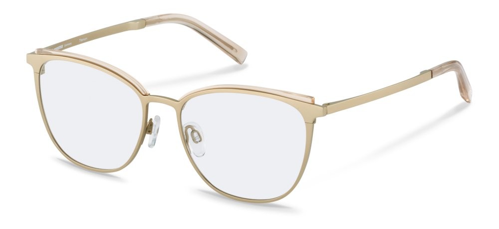 Brillen Rodenstock R7125 (D000) farbe light gold, rose 