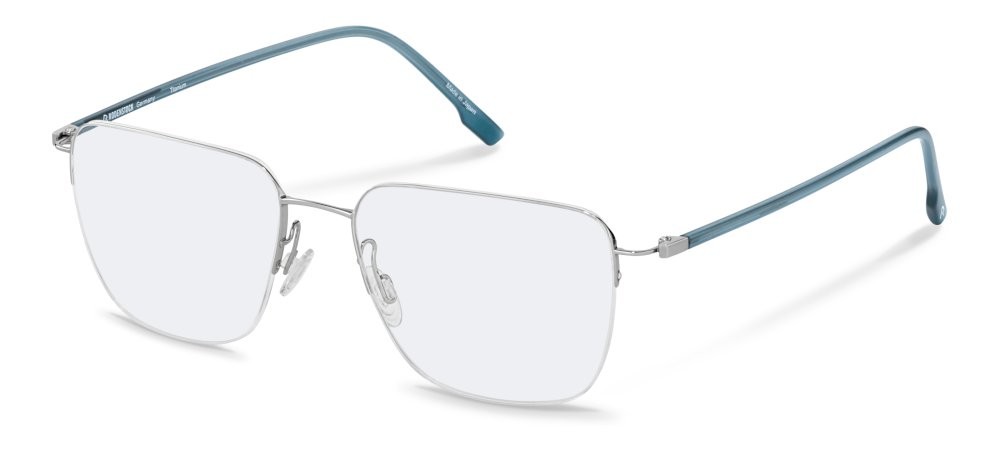 Eyeglasses Rodenstock R7144 (B000) color silver, blue 