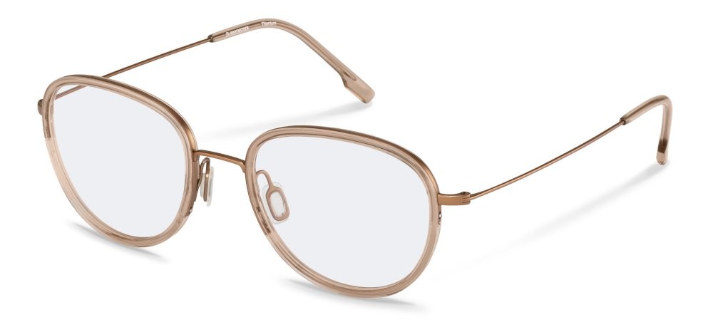 Eyeglasses Rodenstock R7156 (C000) color light brown 