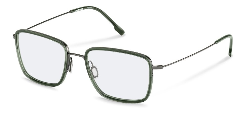 Eyeglasses Rodenstock R7157 (C000) color dark grey/dark green 