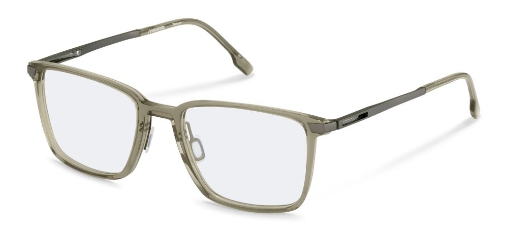 Eyeglasses Rodenstock R7162 (D000) color olive/dark grey 