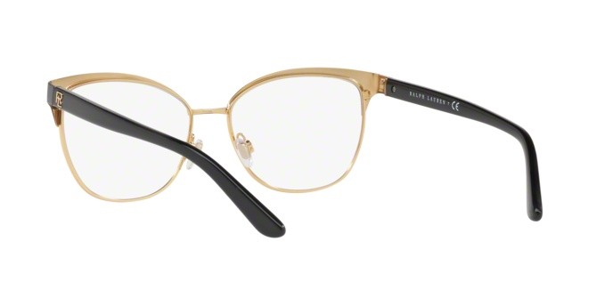 Occhiali da vista Ralph Lauren RL 5099 (9003) colore black forma cat eye lenti demo lens