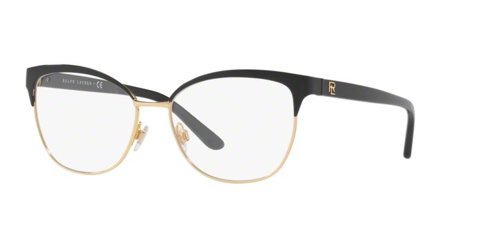 Occhiali da vista Ralph Lauren RL 5099 (9003) colore black forma cat eye lenti demo lens