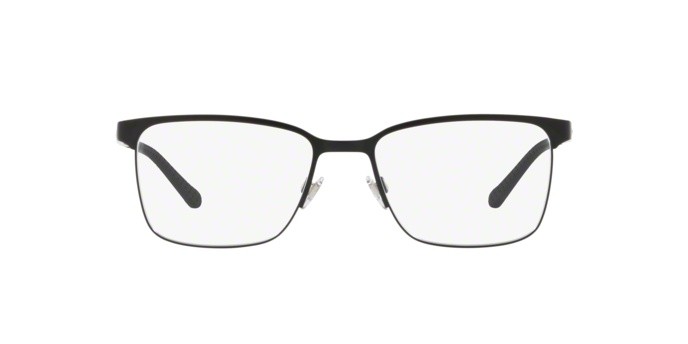Brillen Ralph Lauren RL 5101 (9038) farbe matte black form quadratisch gläser demo lens