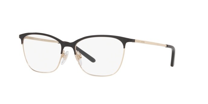 Occhiali da vista Ralph Lauren RL 5104 (9375) colore light gold/black forma cat eye lenti demo lens