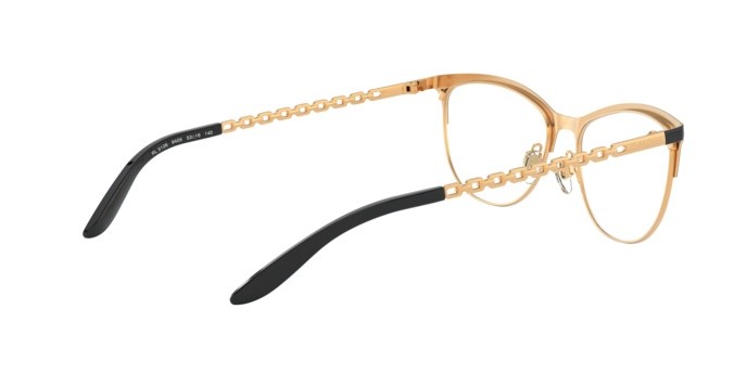 Brillen Ralph Lauren RL 5106 (9405) farbe black/orange gold form schmetterling gläser demo lens