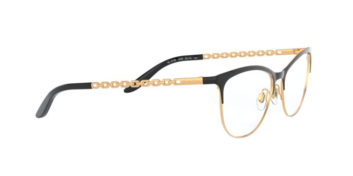 Brillen Ralph Lauren RL 5106 (9405) farbe black/orange gold form schmetterling gläser demo lens