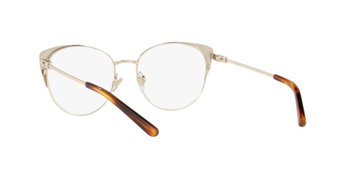 Brillen Ralph Lauren RL 5111 (9418) farbe shiny pale gold/cream form cat-eye gläser demo lens