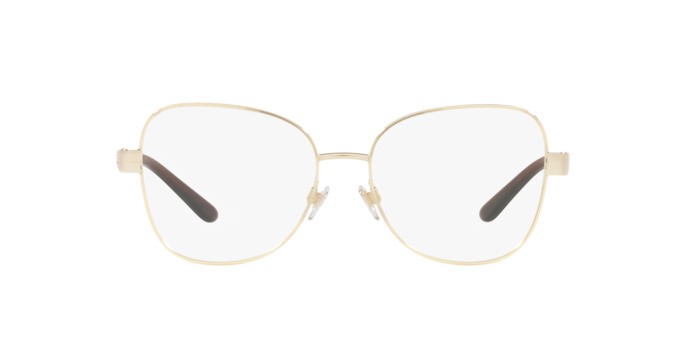 Brillen Ralph Lauren RL 5114 (9316) farbe shiny pale gold form unregelmäßig gläser demo lens