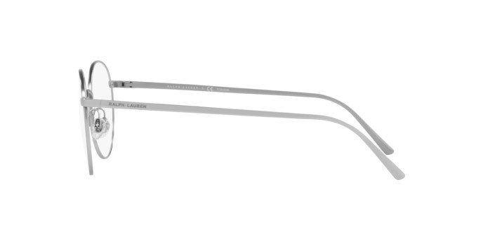 Occhiali da vista Ralph Lauren RL 5116T (9010) colore matte silver forma rotondo lenti demo lens
