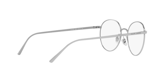 Occhiali da vista Ralph Lauren RL 5116T (9010) colore matte silver forma rotondo lenti demo lens