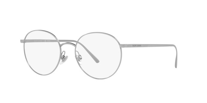 Occhiali da vista Ralph Lauren RL 5116T (9010) colore matte silver forma rotondo lenti demo lens