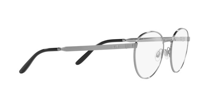 Eyeglasses Ralph Lauren RL 5118 (9002) color gunmetal shape round lenses lente demo