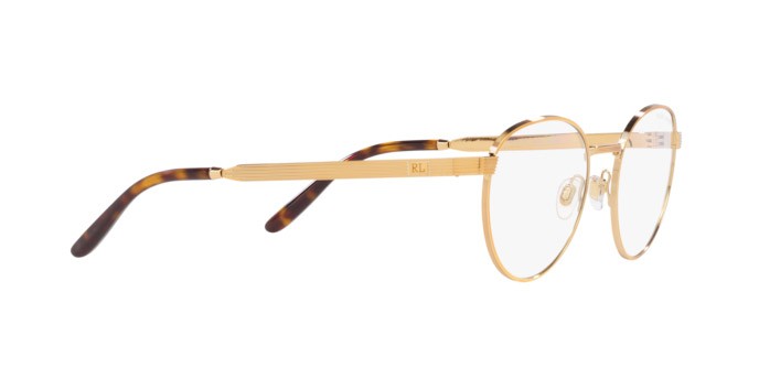 Eyeglasses Ralph Lauren RL 5118 (9449) color oro antico shape round lenses lente demo