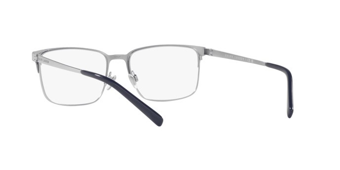 Eyeglasses Ralph Lauren RL 5119 (9001) color semi matte blue/silver shape rectangle lenses lente demo