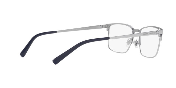 Eyeglasses Ralph Lauren RL 5119 (9001) color semi matte blue/silver shape rectangle lenses lente demo
