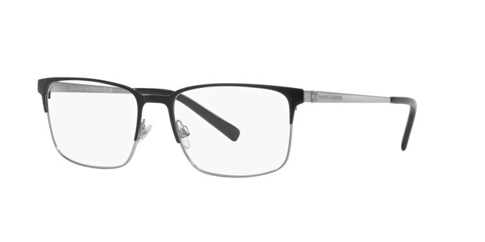 Eyeglasses Ralph Lauren RL 5119 (9002) color semi matte black/gunmetal shape rectangle lenses lente demo