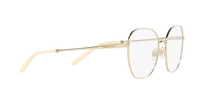 Brillen Ralph Lauren RL 5120 (9116) farbe cream/pale gold form unregelmäßig gläser lente demo