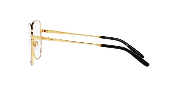 Occhiali da vista Ralph Lauren RL 5120 (9358) colore nero/oro forma irregolare lenti lente demo