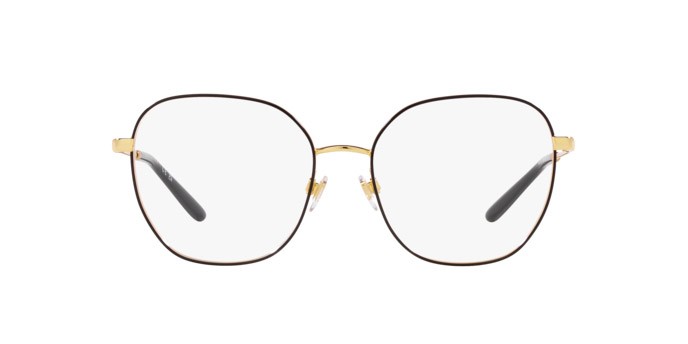 Occhiali da vista Ralph Lauren RL 5120 (9358) colore nero/oro forma irregolare lenti lente demo
