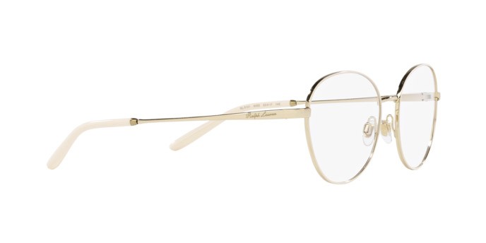 Eyeglasses Ralph Lauren RL 5121 (9455) color blonde/pale gold shape round lenses lente demo