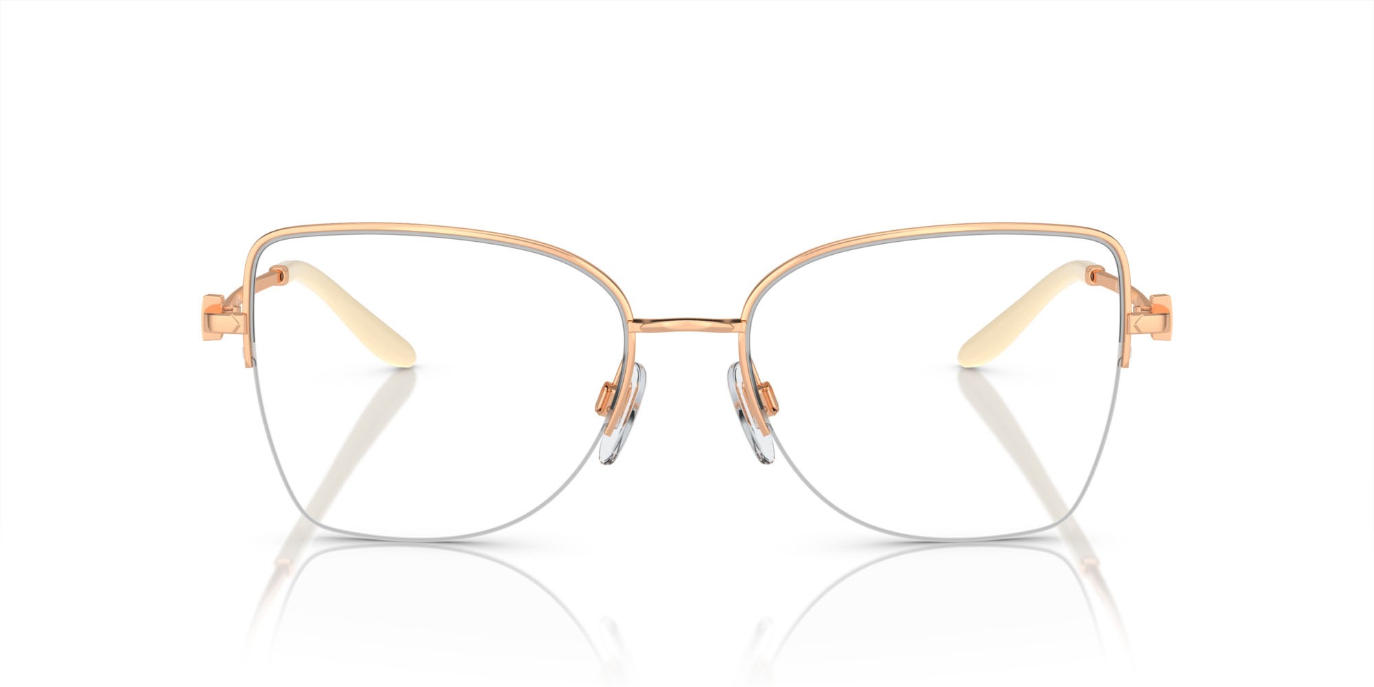 Occhiali da vista Ralph Lauren RL 5122 (9469) colore oro rose forma farfalla lenti lente demo