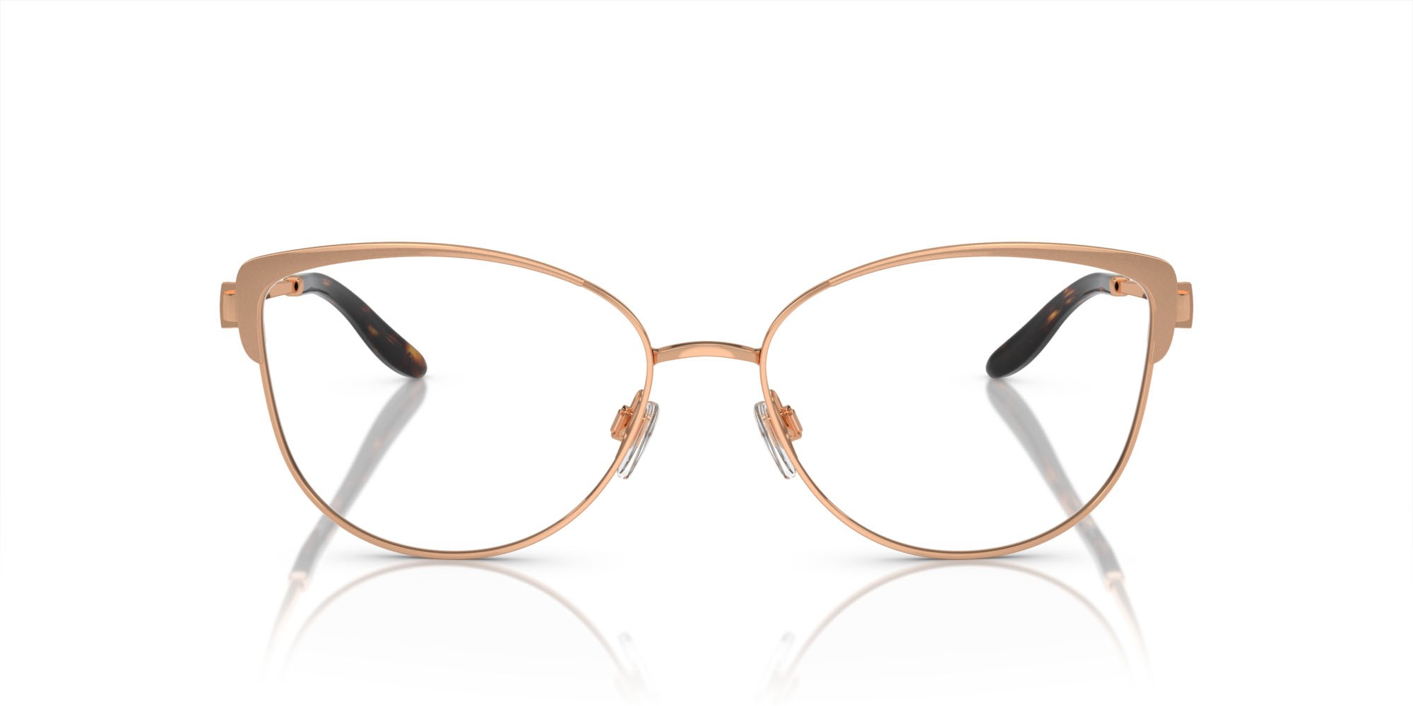 Occhiali da vista Ralph Lauren RL 5123 (9158) colore oro rose forma cat eye lenti lente demo