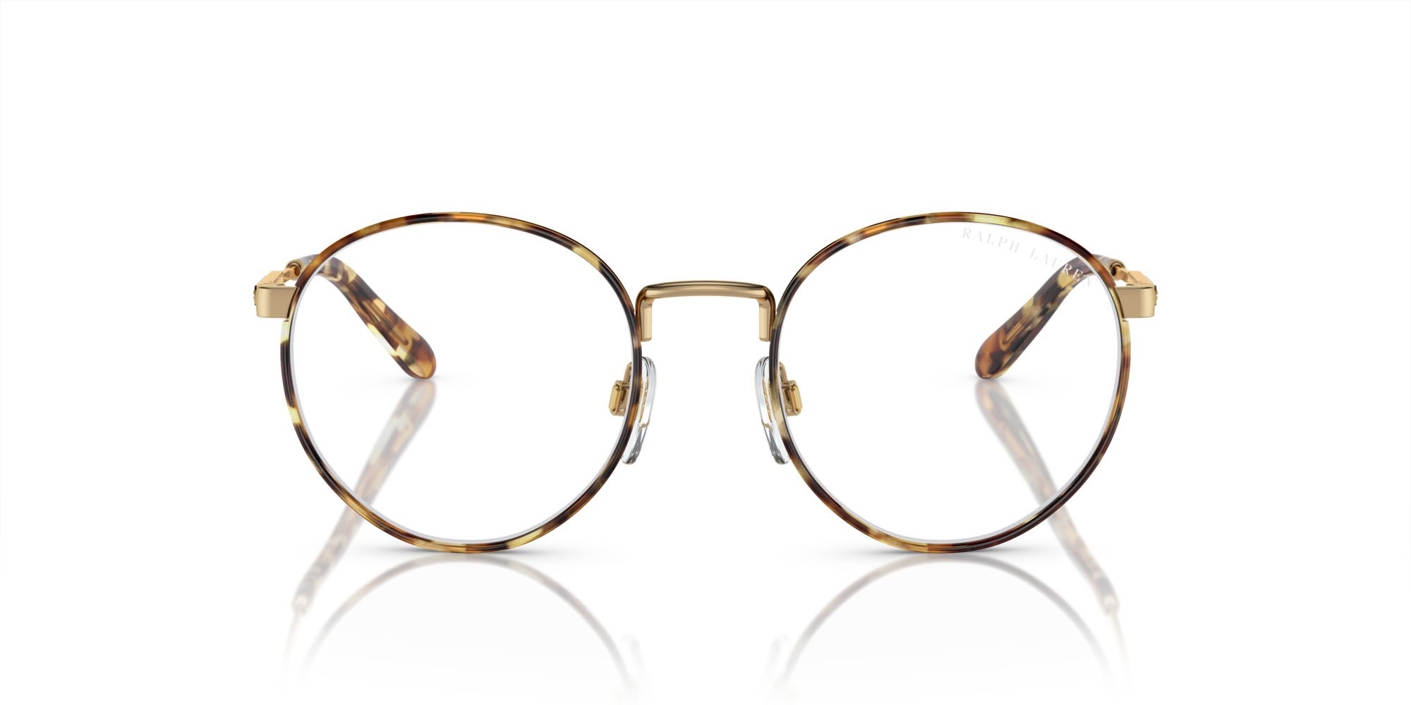 Eyeglasses Ralph Lauren RL 5124J (9449) color havana shape round lenses azzurro
