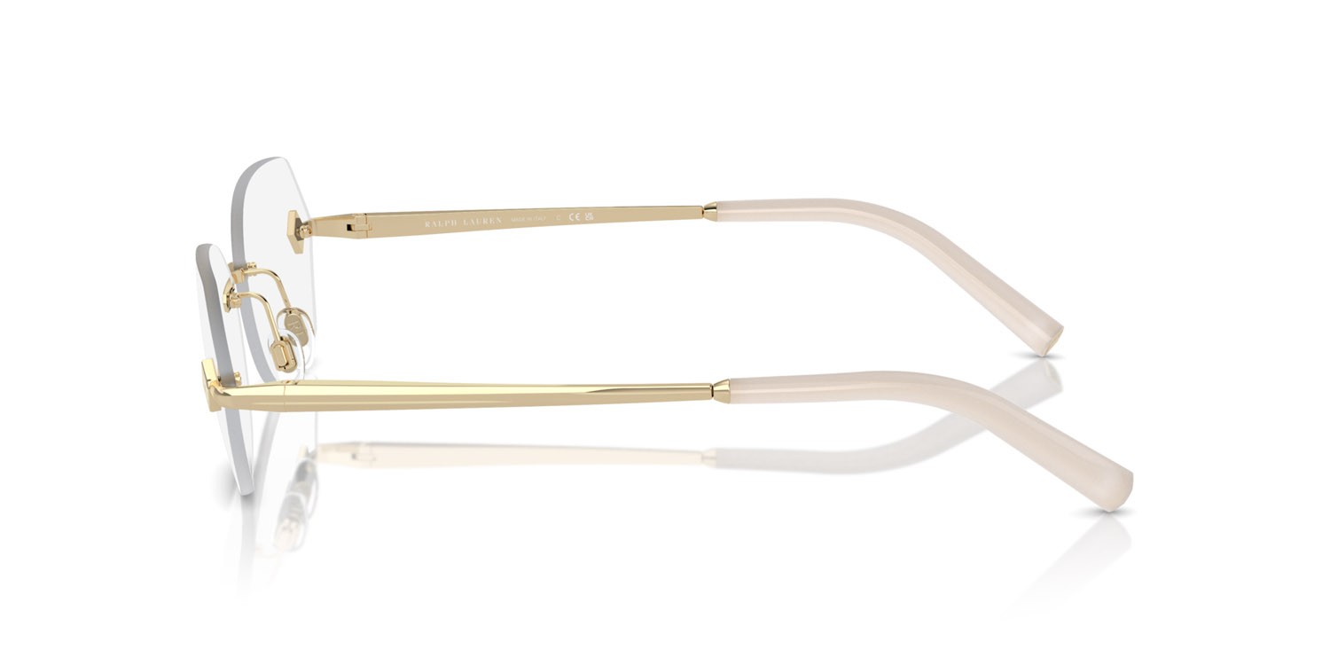 Brillen Ralph Lauren RL 5126 (9474) farbe oro pallido form oval gläser lente demo
