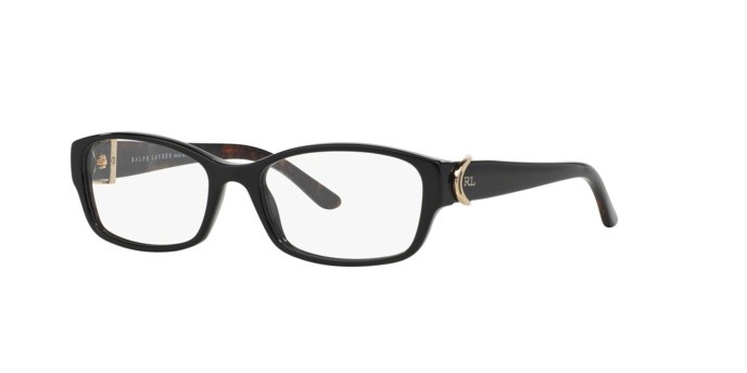Occhiali da vista Ralph Lauren RL 6056 (5001) colore black forma rettangolare lenti demo lens