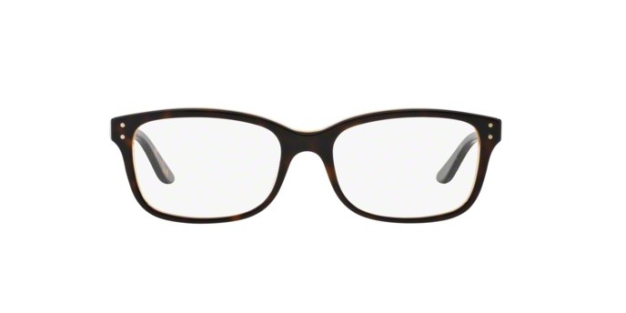 Occhiali da vista Ralph Lauren RL 6062 (5277) colore havana/yellow forma quadrato lenti demo lens