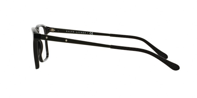 Occhiali da vista Ralph Lauren RL 6133 (5001) colore black forma rettangolare lenti demo lens