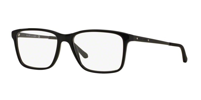 Occhiali da vista Ralph Lauren RL 6133 (5001) colore black forma rettangolare lenti demo lens