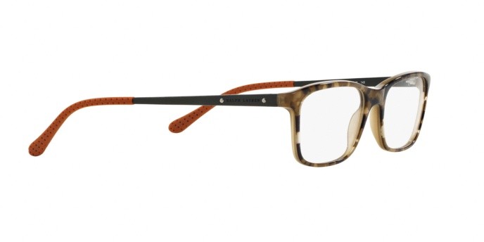 Occhiali da vista Ralph Lauren RL 6134 (5427) colore top camuflage on olive forma quadrato lenti demo lens