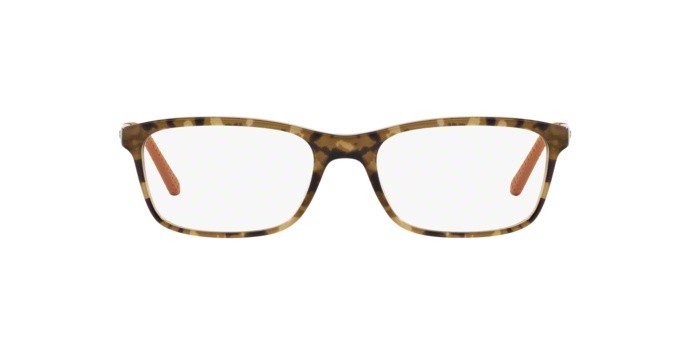Occhiali da vista Ralph Lauren RL 6134 (5427) colore top camuflage on olive forma quadrato lenti demo lens