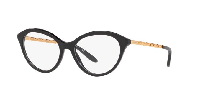Brillen Ralph Lauren RL 6184 (5001) farbe black form schmetterling gläser demo lens
