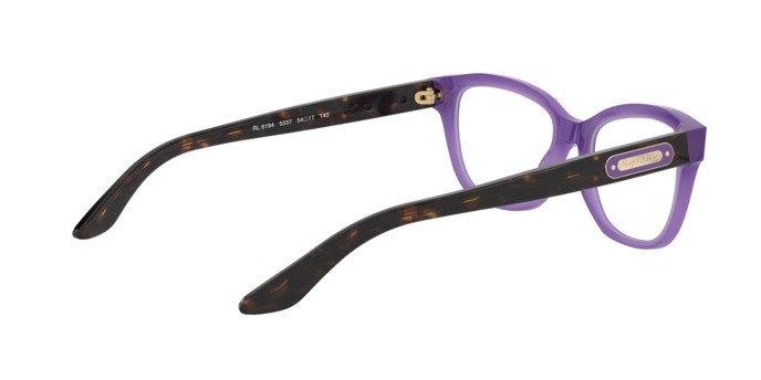 Brillen Ralph Lauren RL 6194 (5337) farbe violet opaline form quadratisch gläser demo lens
