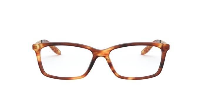 Eyeglasses Ralph Lauren RL 6198 (5007) color striped havana shape rectangle lenses demo lens