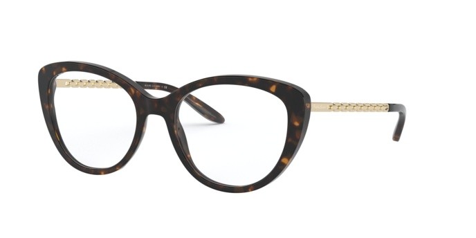 Brillen Ralph Lauren RL 6199 (5003) farbe dark havana form schmetterling gläser demo lens