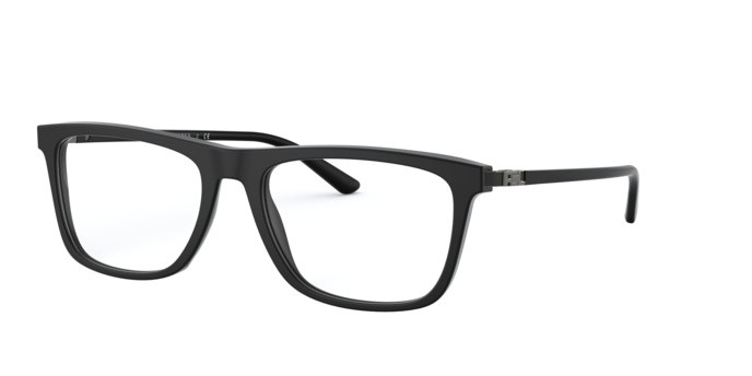 Brillen Ralph Lauren RL 6202 (5284) farbe matte black form quadratisch gläser demo lens