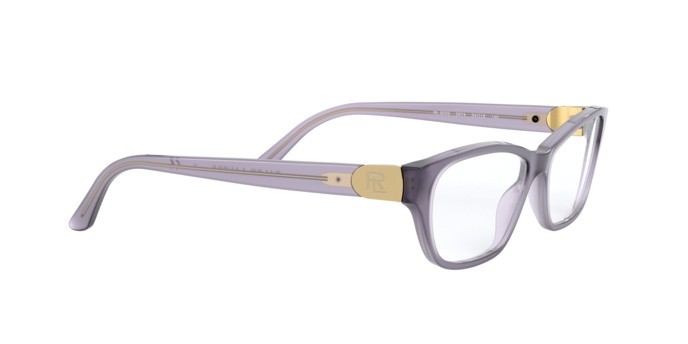 Brillen Ralph Lauren RL 6203 (5874) farbe opaline violet form cat-eye gläser demo lens