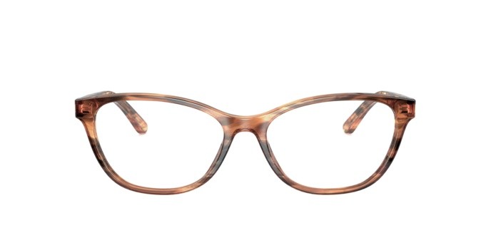 Brillen Ralph Lauren RL 6204 (5875) farbe shiny striped brown form schmetterling gläser demo lens