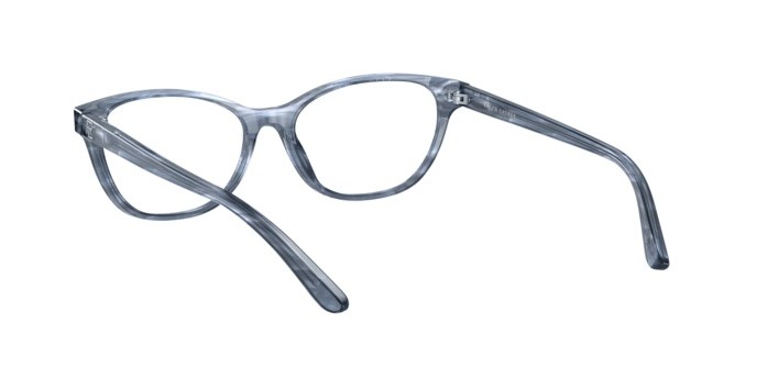 Eyeglasses Ralph Lauren RL 6204 (5876) color shiny striped blue shape butterfly lenses demo lens