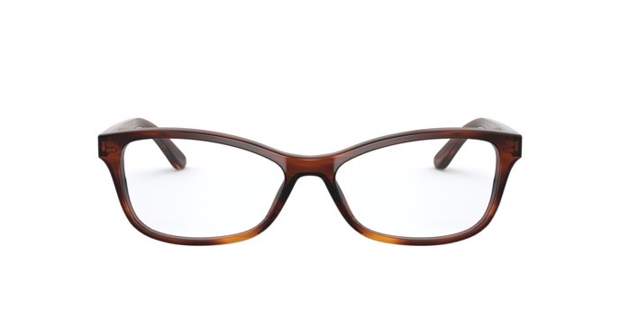 Brillen Ralph Lauren RL 6205 (5007) farbe stripped havana form schmetterling gläser demo lens