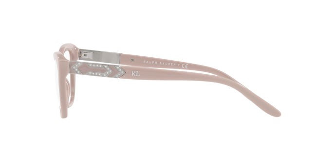 Eyeglasses Ralph Lauren RL 6217B (5996) color shiny mauve shape butterfly lenses demo lens