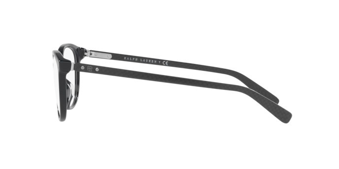 Brillen Ralph Lauren RL 6219U (6023) farbe shiny dark blue form cat-eye gläser demo lens