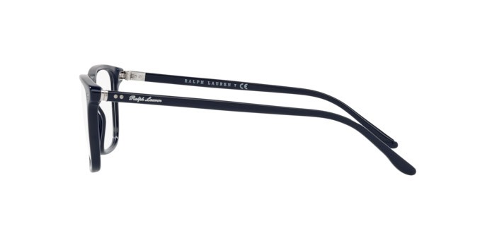 Brillen Ralph Lauren RL 6220 (5586) farbe shiny blue form rechteckig gläser demo lens