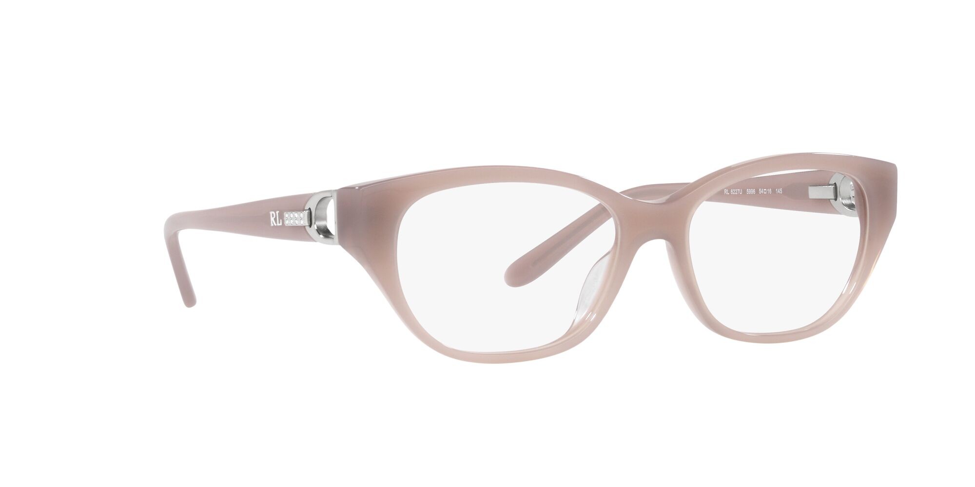 Brillen Ralph Lauren RL 6227U (5996) farbe marrone form oval gläser lente demo