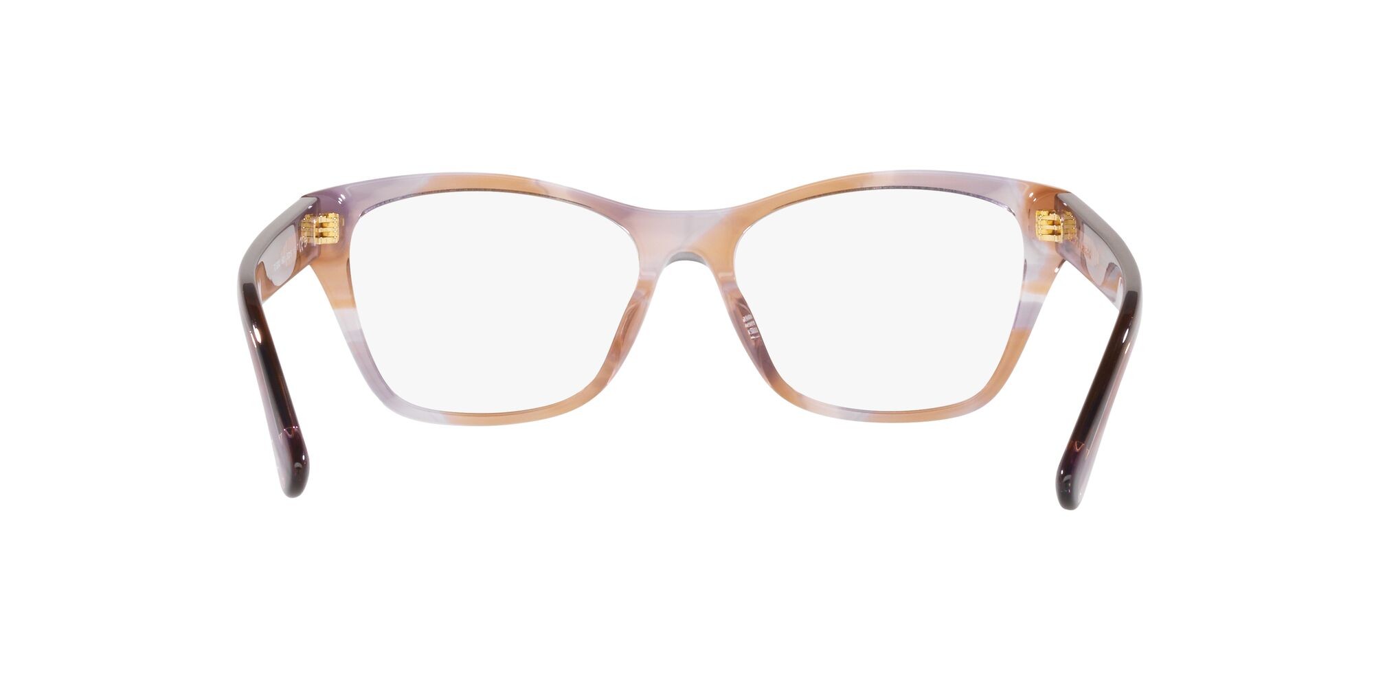 Eyeglasses Ralph Lauren RL 6230U (6031) color shiny violet brown havana shape rectangle lenses lente demo